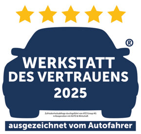 Auszeichnung Werkstatt des Vertrauens 2025